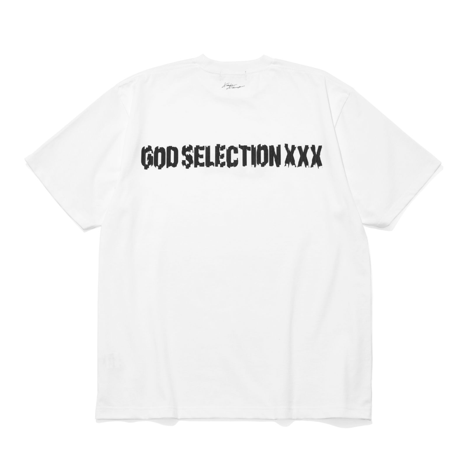 GOD SELECTION XXX - GX-S23-KKST-01 KOSUKE KAWAMURA × XXX T-SHIRT ...