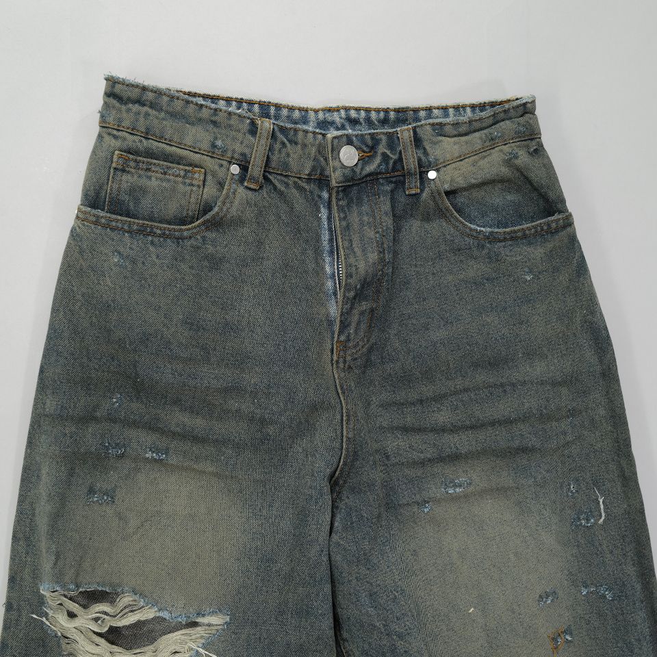 Basketcase - LAX BAGGY DENIM, junkyard wash | River Basketcase - LAX BAGGY DENIM, junkyard wash | River