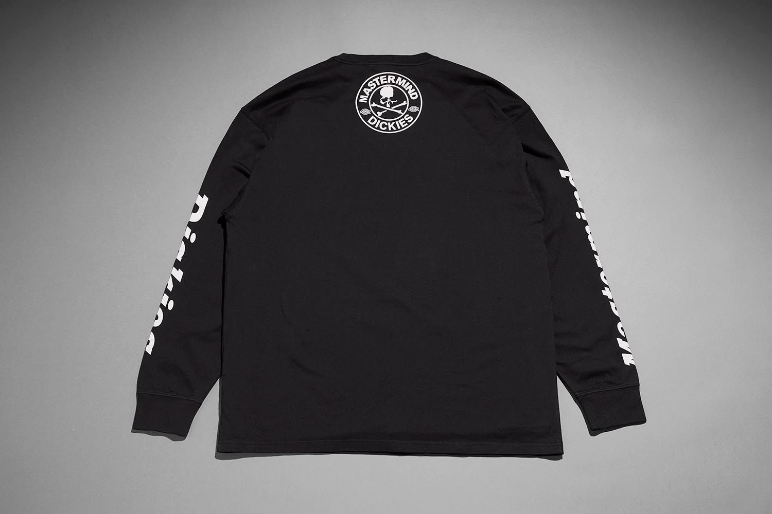 mastermind JAPAN - xDickies MMJ TEE LS BLACKxBLACK | River