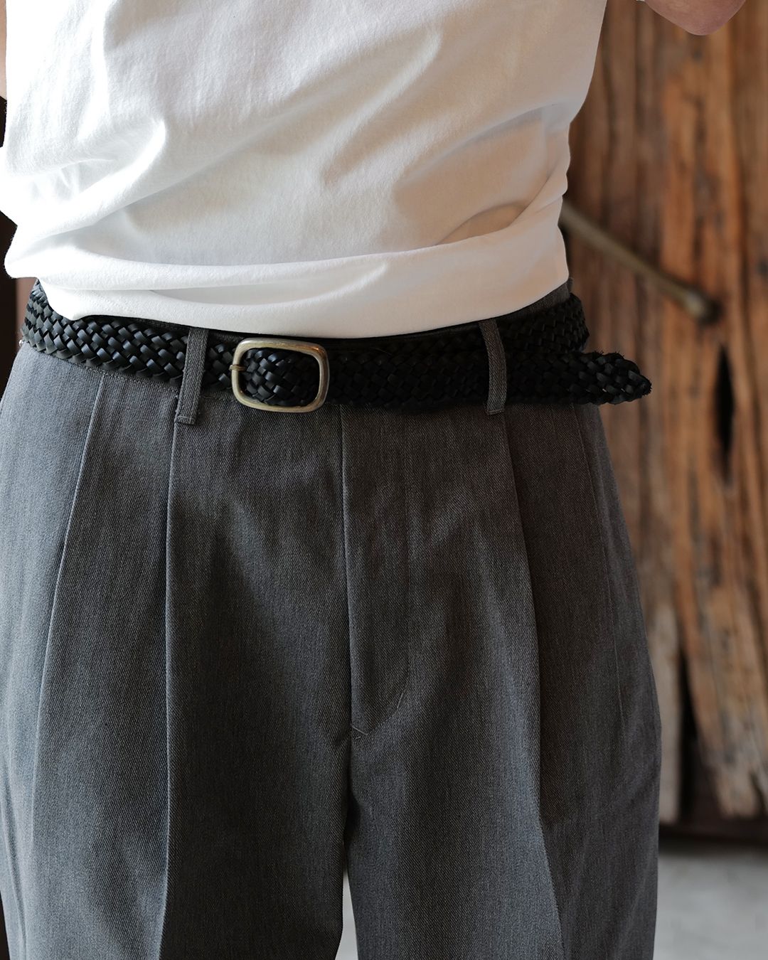 WOVEN BELT [BLACK]