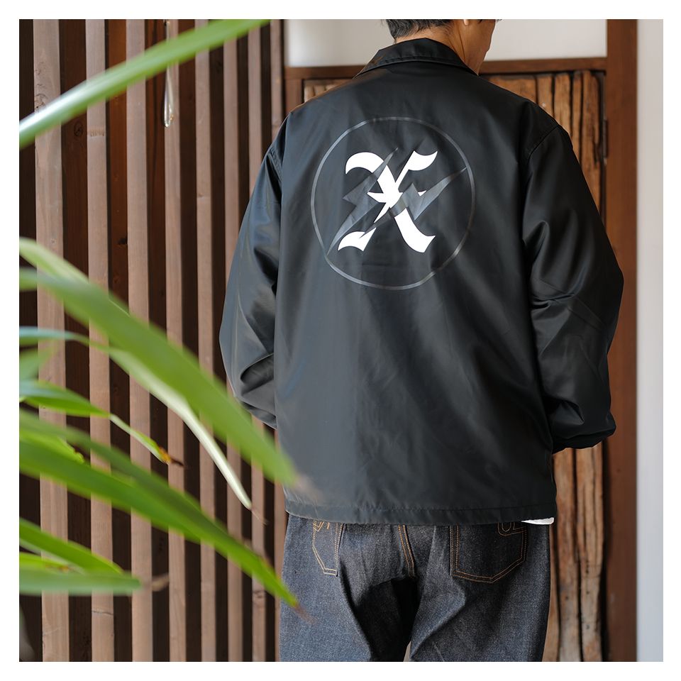 GOD SELECTION XXX - GX-S23-FJK-01 FRAGMENT × XXX COACH JACKET