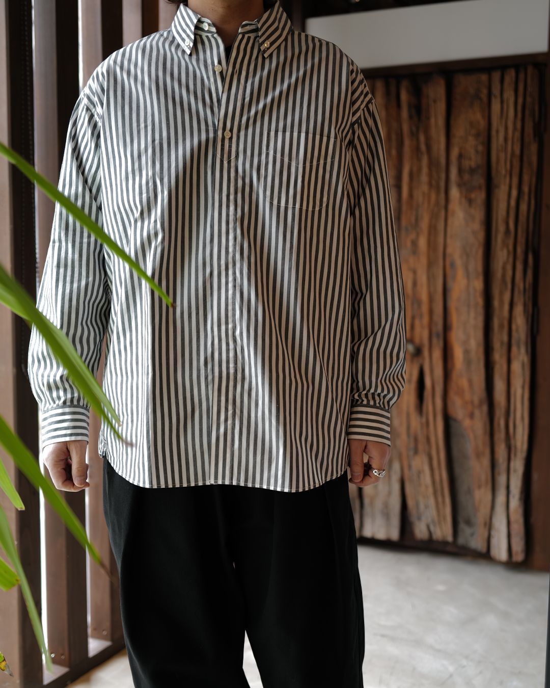 Maison Margiela ドロップライズ コットントラウザーズ ＆ スプリンターズ