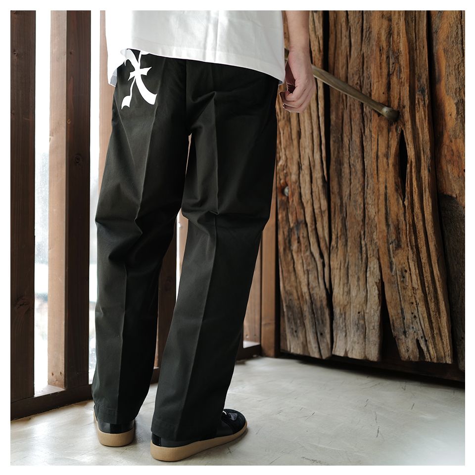 GOD SELECTION XXX - GX-A24-PT-08 CHINO PANTS BLACK | River