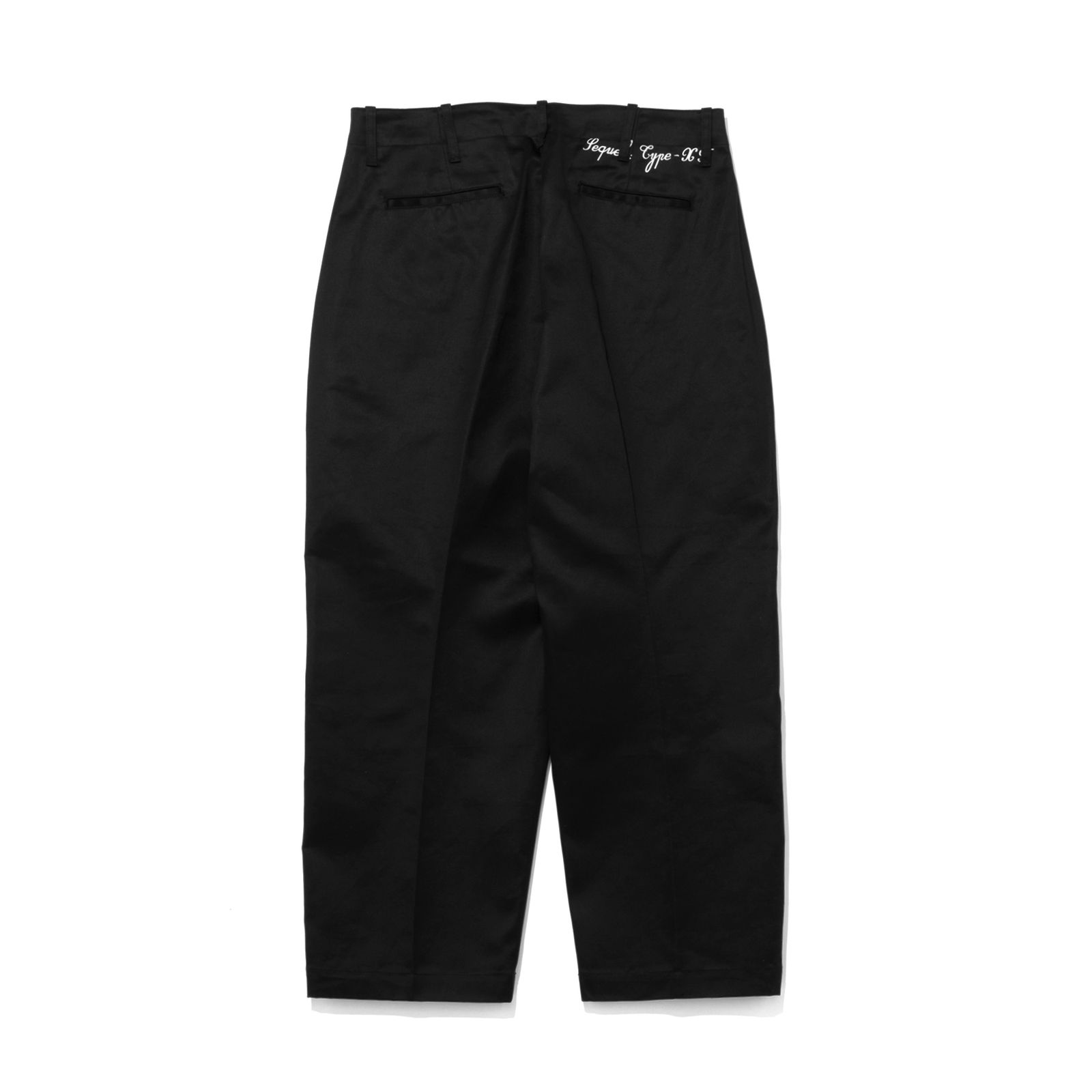 CHINO PANTS (TYPE-XF)  BLACK