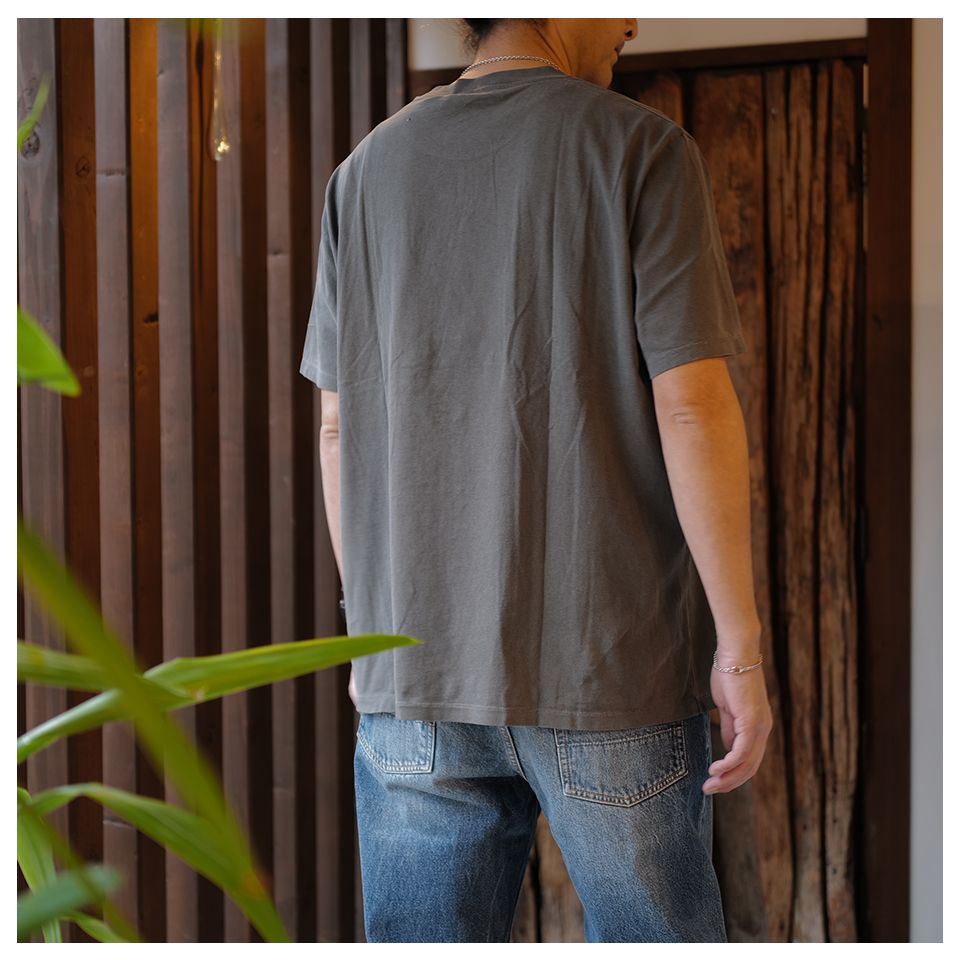 国内発送【OUR LEGACY】Worn Blue レガシー ジャージ Tシャツ OUR LEGACY BOX T-SHIRT Worn Blue Legacy Jersey│Ambiance