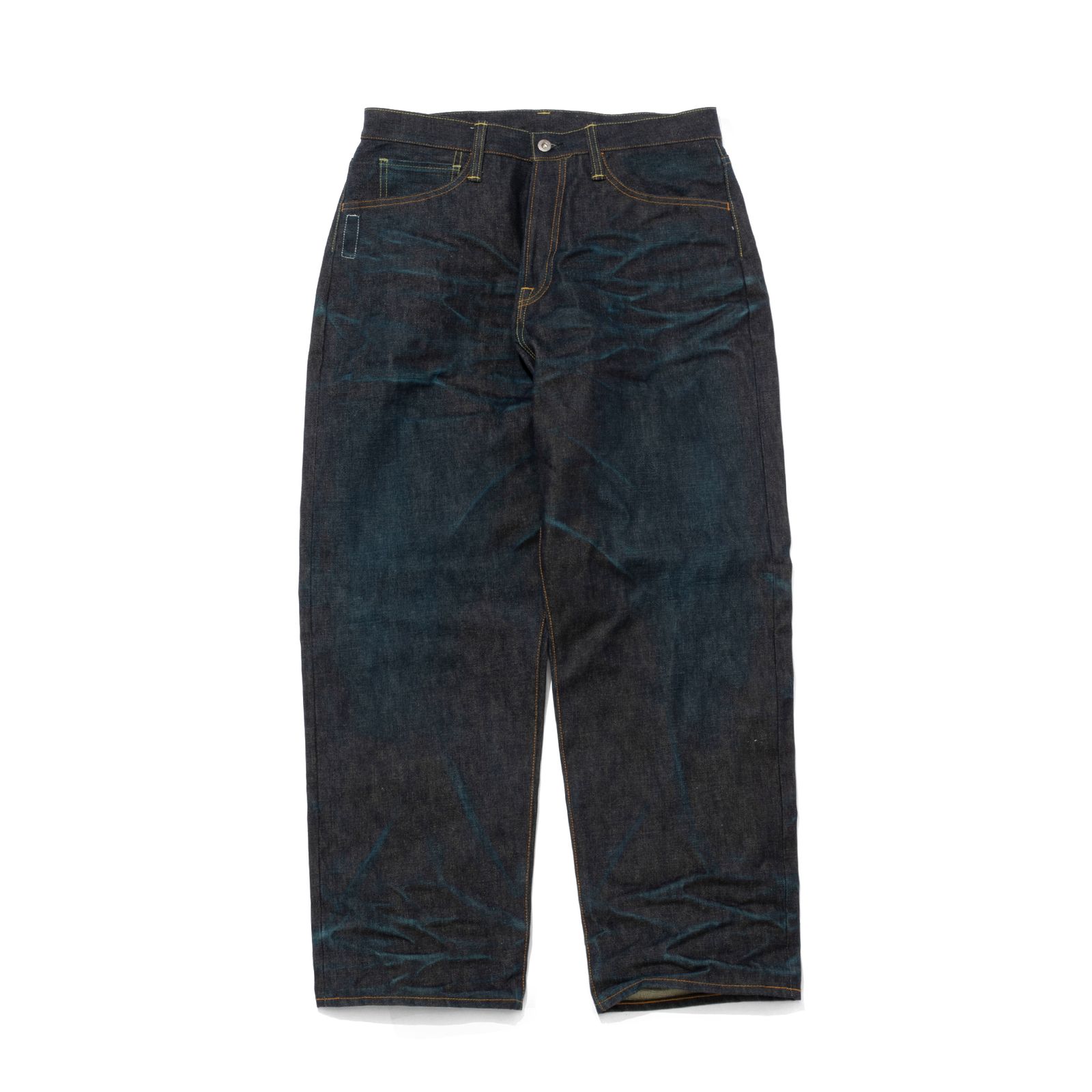 SEQUEL - SQ-24AW-PT-02 x FRAGMENT 生立体DENIM PANTS INDIGO | River