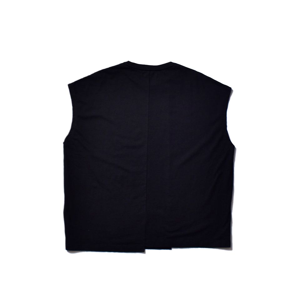 MINEDENIM - Big Nosleeve T-SH Black | River