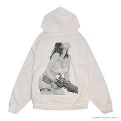 TGAM24SM006 GANTZ HOODIE White