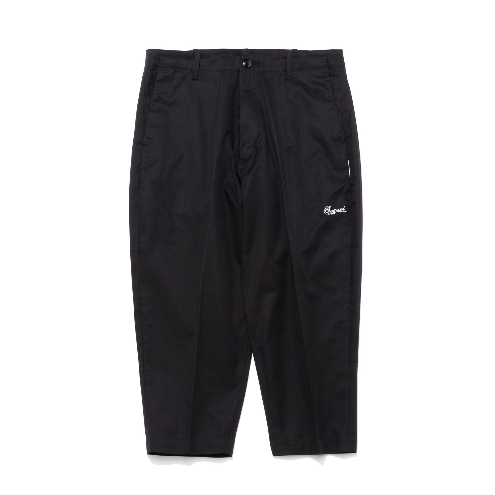 SEQUEL - 【Last1 L】SQ-24SS-PT-05 CHINO PANTS (TYPE-CP) BLACK | River