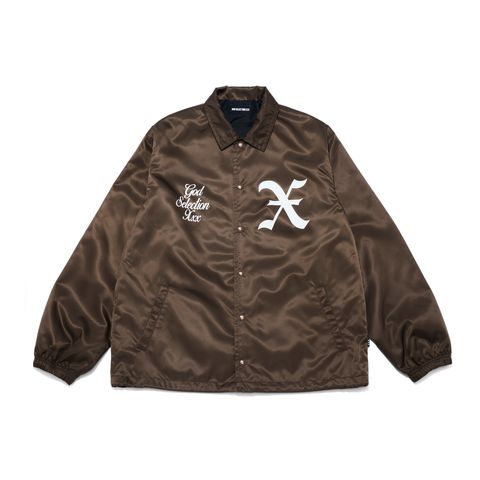 GX-A25-JK-07  COACH JACKET   BROWN
