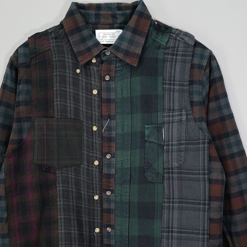 【Rafu】 Remake shirt （BLACK DYE）①
