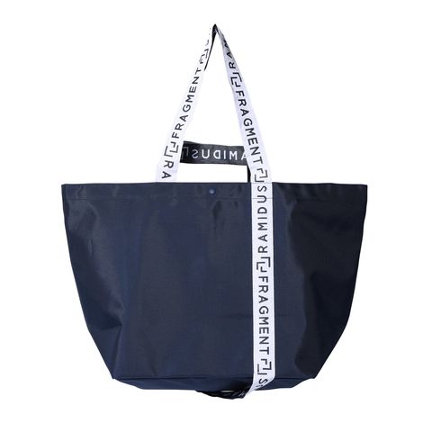 RAMIDUS SQUARE TOTE BAG (M) 【FRAGMENT DESIGN × RAMIDUS】 NAVY
