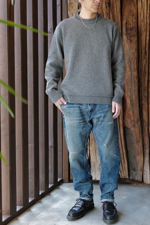 SEQUEL x FRAGMENT  SQ-24AW-PT-10 DAMAGE DENIM PANTS