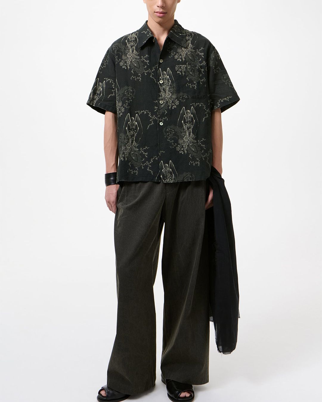 EVERY SHIRT SHORTSLEEVE  Death Paisley Print