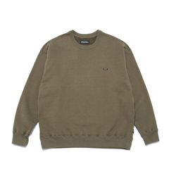 GX-A25-CS-04  CREW NECK SWEAT SHIRT   OLIVE