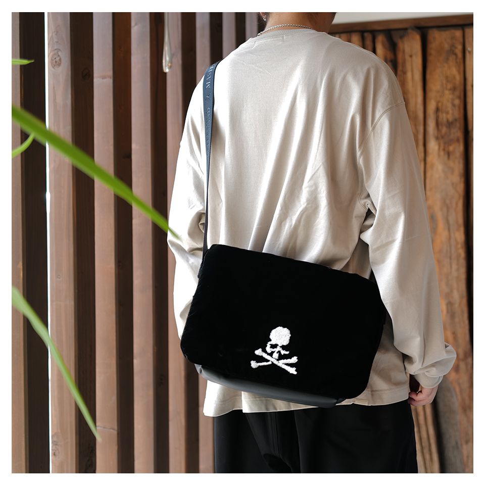 【mastermindJAPAN】 MESSENGER BAG  BLACK