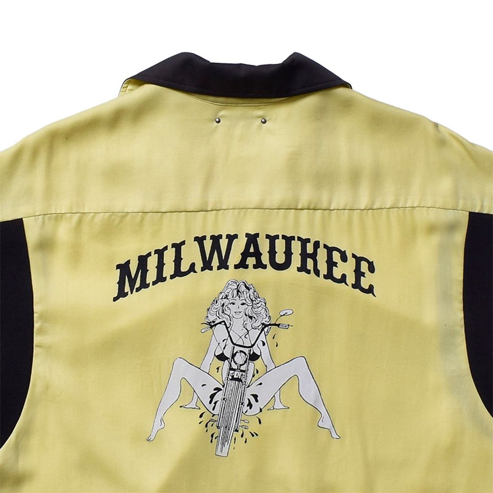 MINEDENIM - C.U. Denim Milwaukee Rib Arm Bowling SH | River