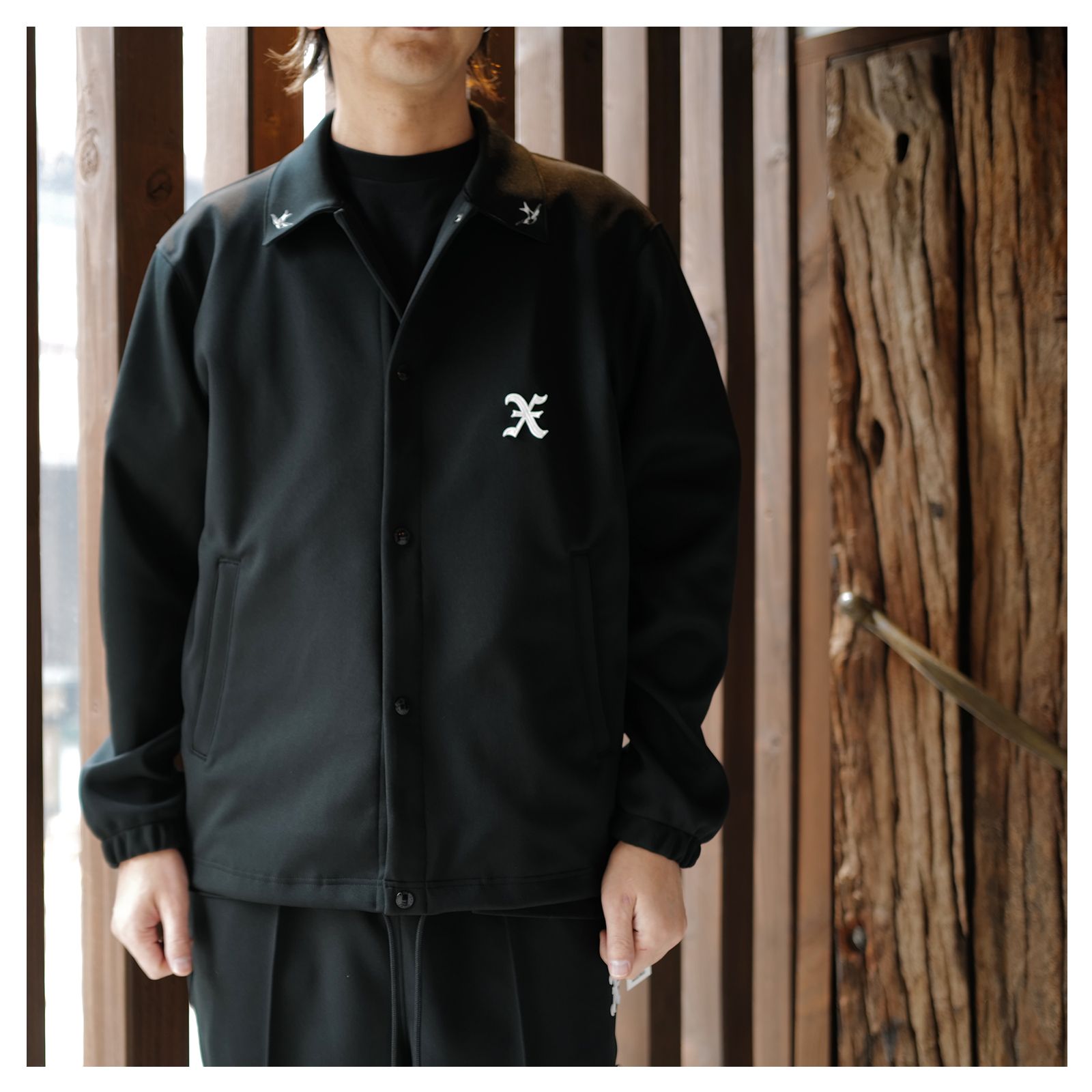 GOD SELECTION XXX - GX-A24-JK-04 TRACK JACKET BLACK | River