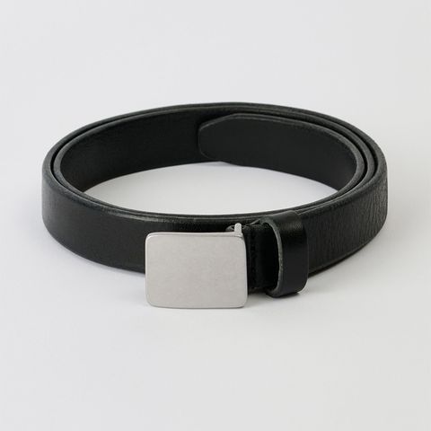 SPEED BELT  Flecking Black Leather