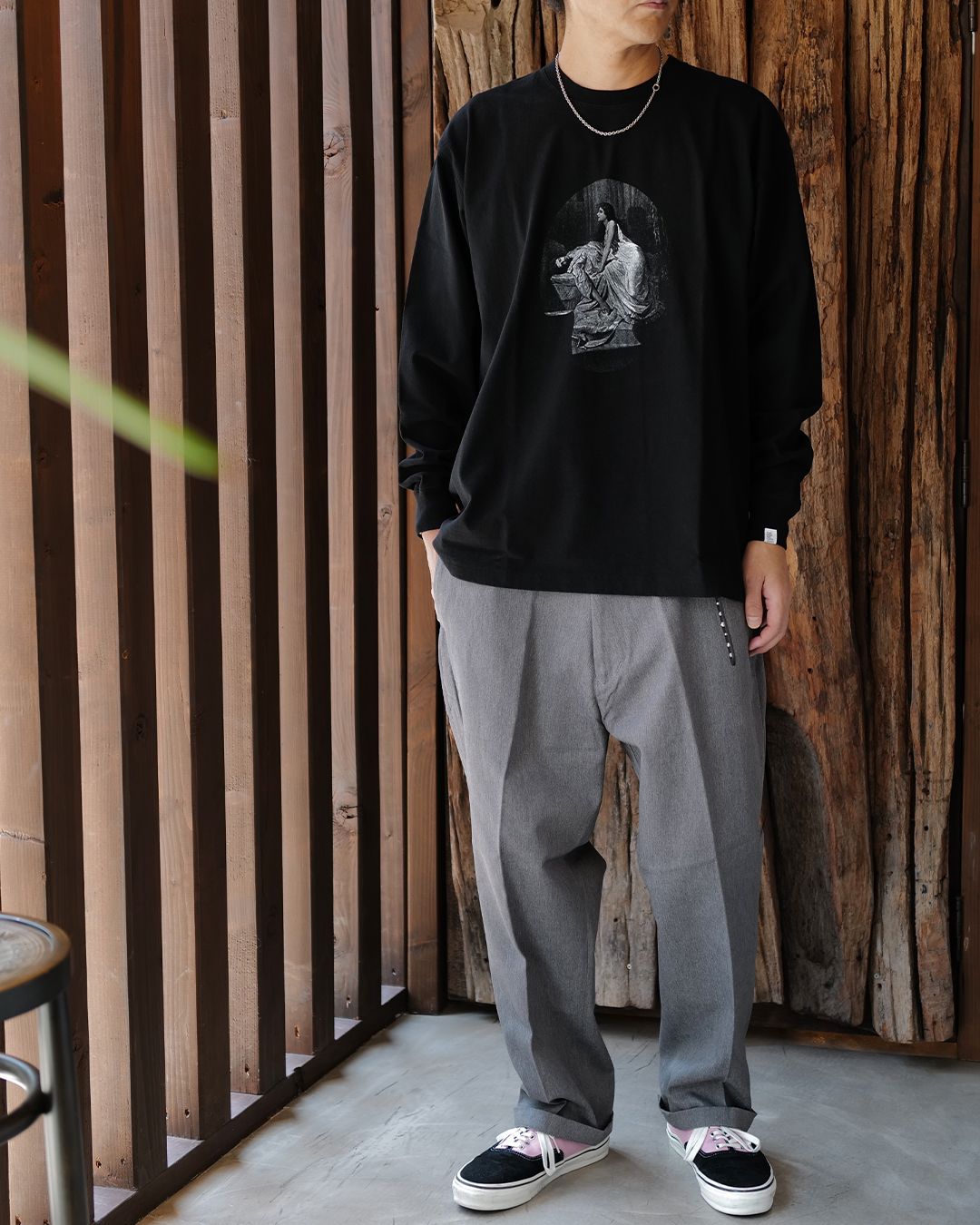 CHINO PANTS (TYPE-XF)  [GRAY]