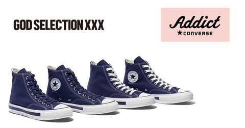 CONVERSE ADDICT x GOD SELECTION XXX
