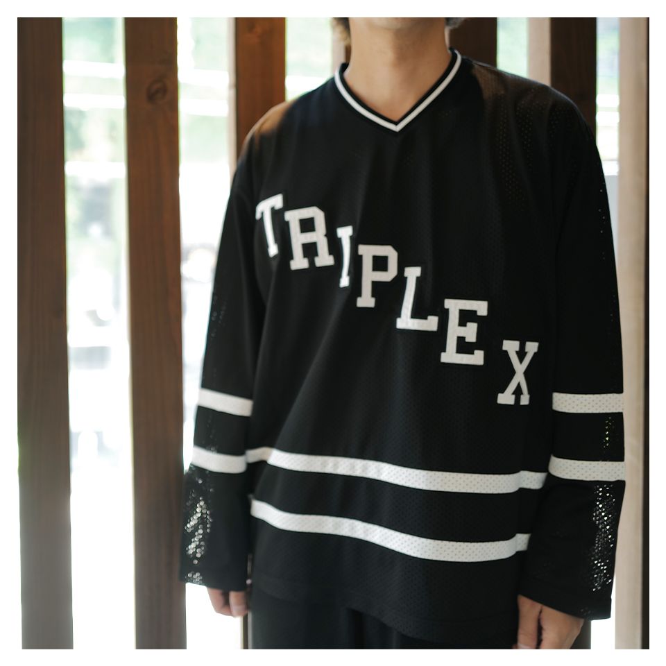 GOD SELECTION XXX - GX-S24-CN-02 HOCKEY SHIRT BLACK | River