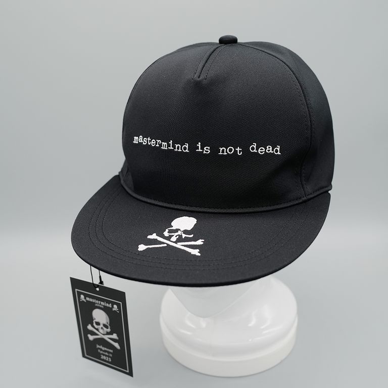 mastermind JAPAN - 【mastermindJAPAN】 NOT DEAD BB CAP BLACK | River