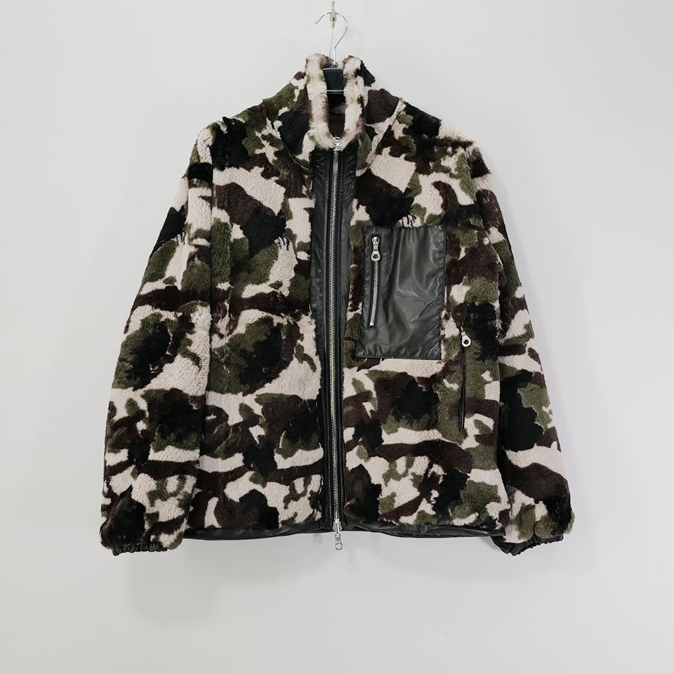 ISAMU KATAYAMA BACKLASH - RABBIT FUR + NYLON REVERSIBLE JACKET | River