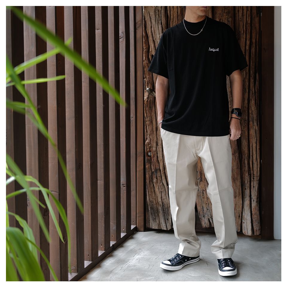 SQ-25SS-ST-14 T-SHIRT  BLACK