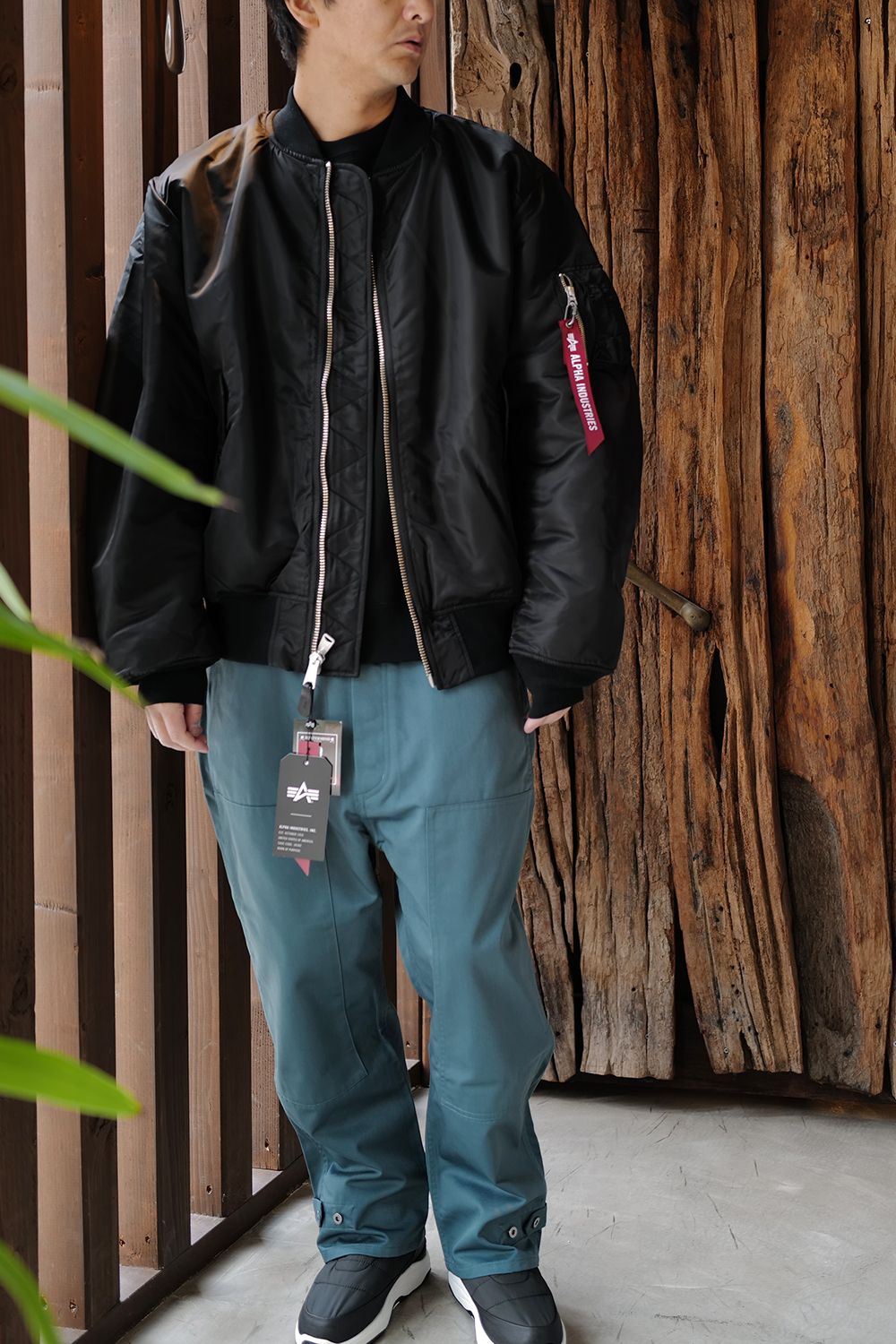 MASTERMIND WORLD x ALPHA INDUSTRIES】 BOMBER JACKET | 2704