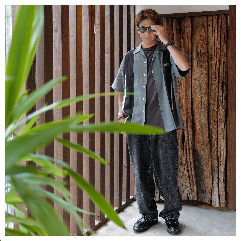 WACKO MARIA × MINEDENIM 50s SHIRT ワコマリア マインデニム シャツ 23MND-WM001【004】