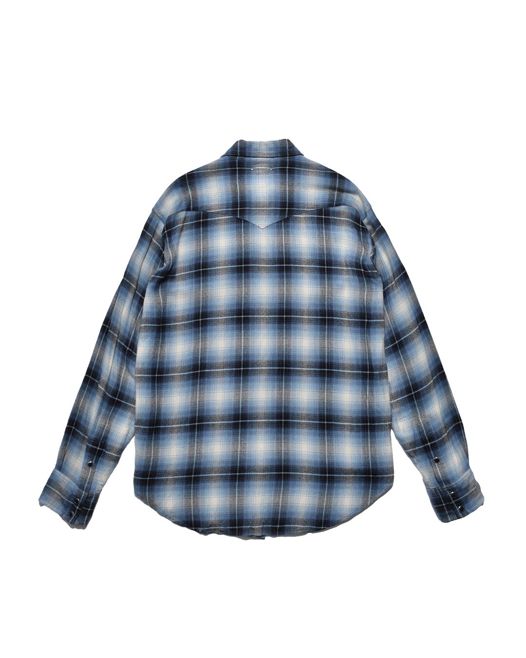 R.Flannel Ombre Western Shirt BPT