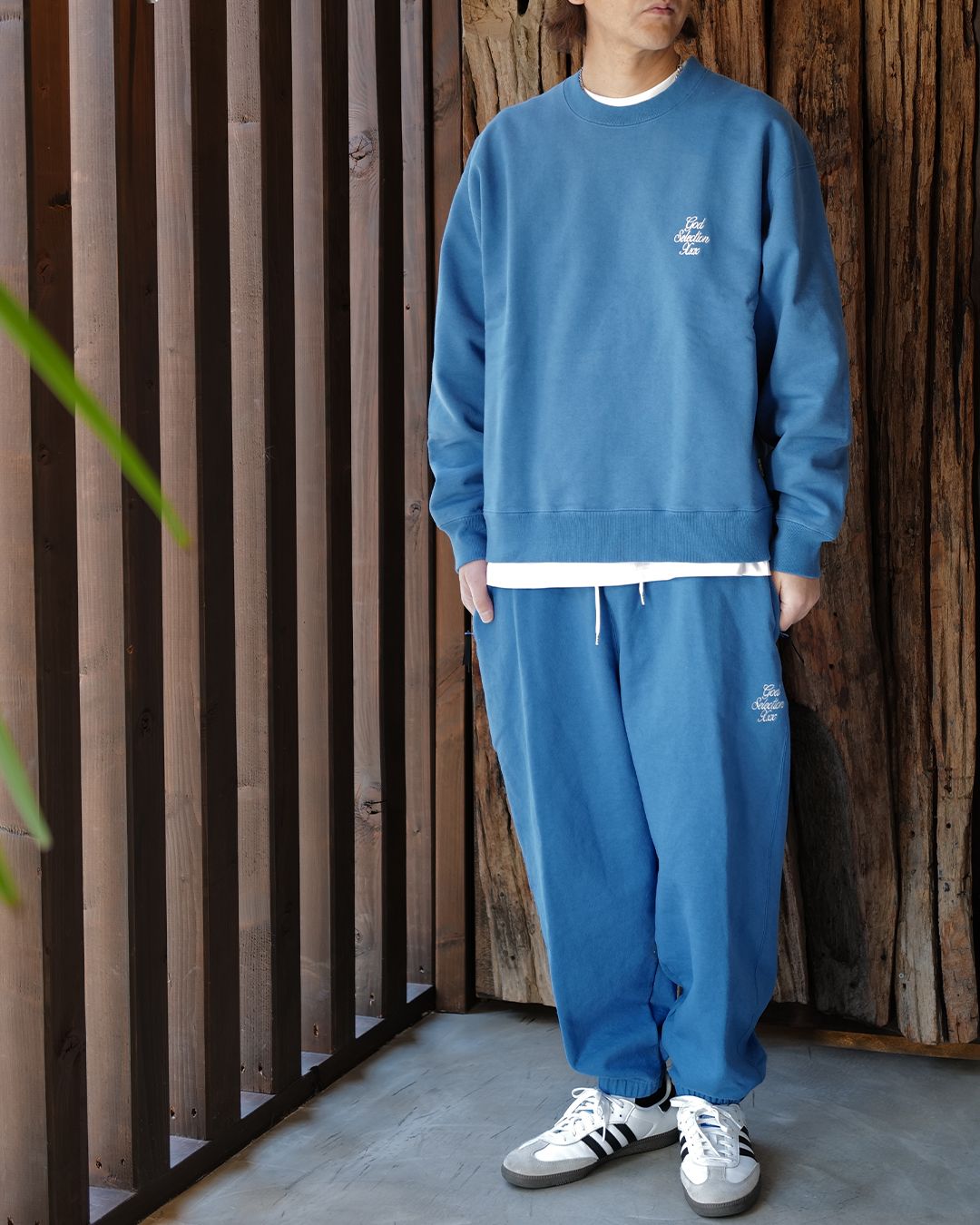 GX-A26-PT-02  SWEAT PANTS   BLUE