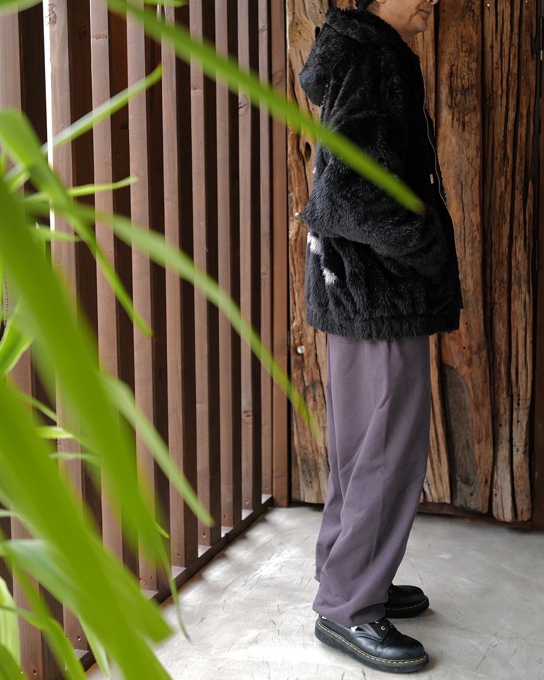 【mastermindJAPAN】 POLAR BEAR ZIP-UP HOODIE BLACK