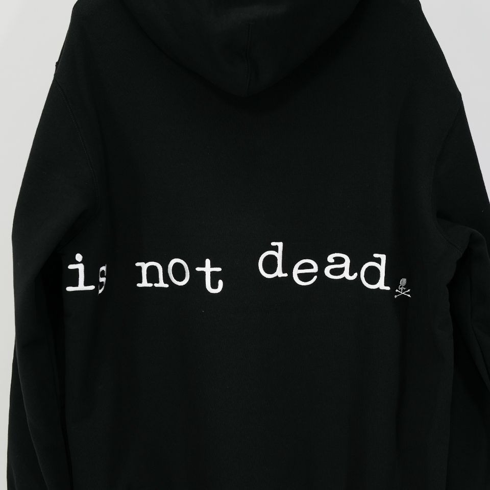 Last1 XL 【mastermindJAPAN】 NOT DEAD HOODIE  BLACK