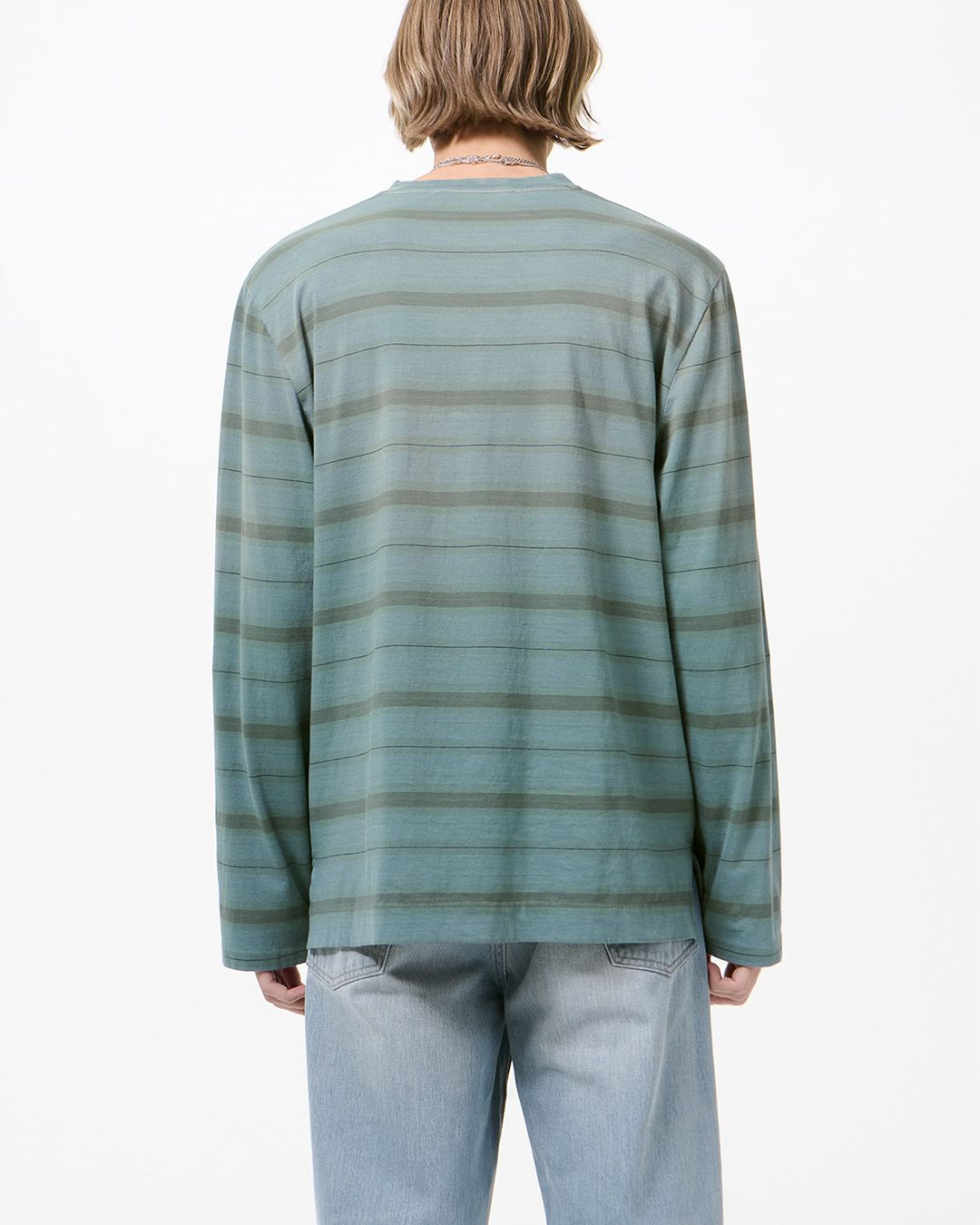 BOX LONGSLEEVE  Spray Fade Ghost Stripe