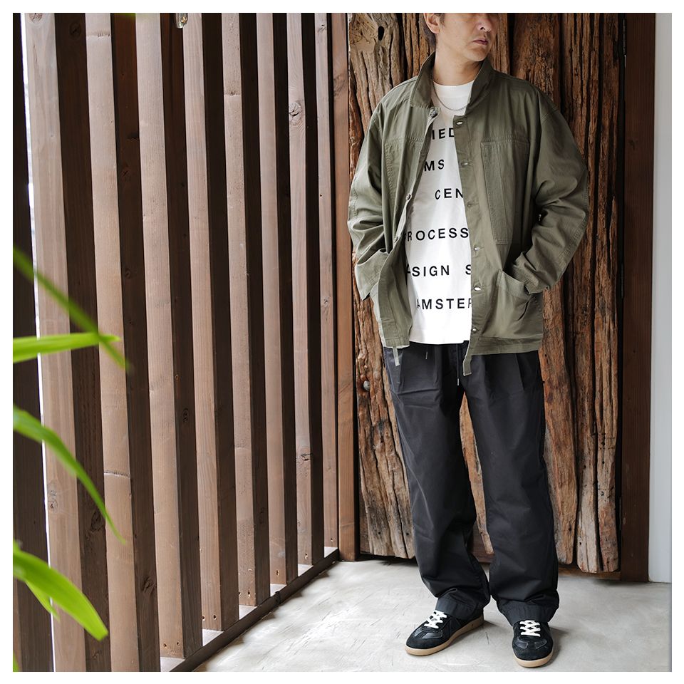 LM1-4 Oversized T-shirt [CENTRAAL PROCESS] Light Ecru