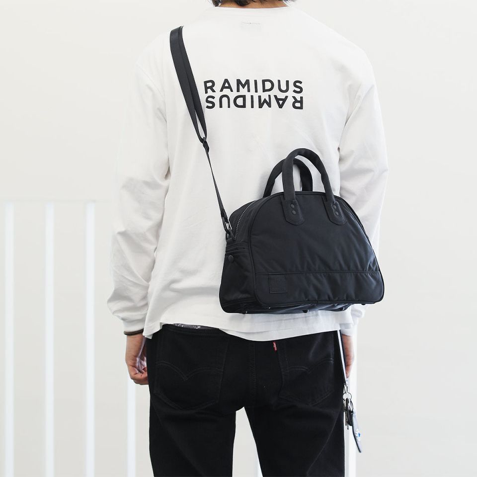 RAMIDUS - 2WAY BOSTON BAG (S) 【BLACK BEAUTY】 | River