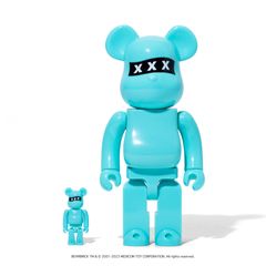 BE@RBRICK x GOD SELECTION XXX 100%&400%   (送料500円込)