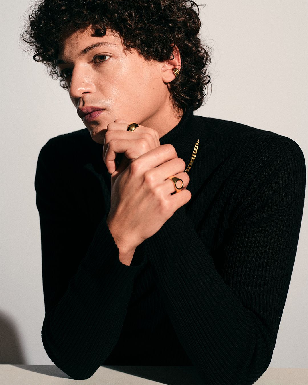 Ear Cuff Thick Gold / イヤーカフ シック ゴールド