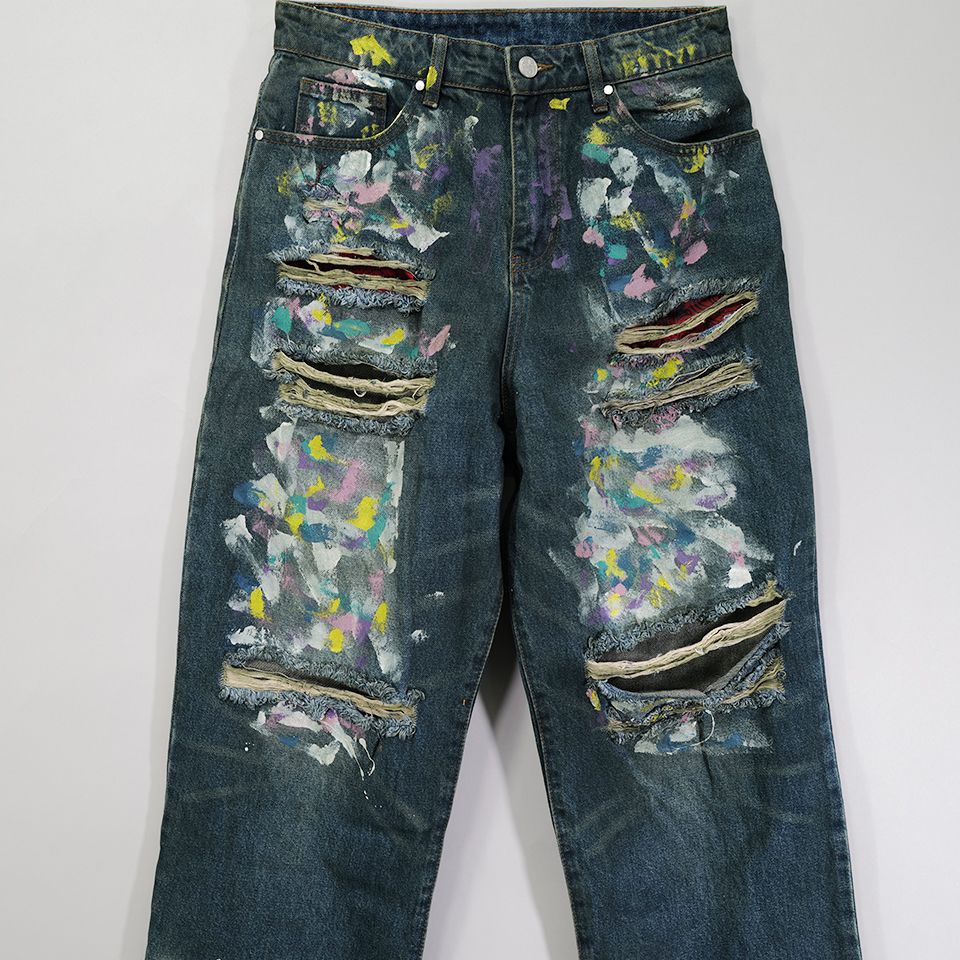 【Last1 34】 LAX, baggies ( paint splatter)