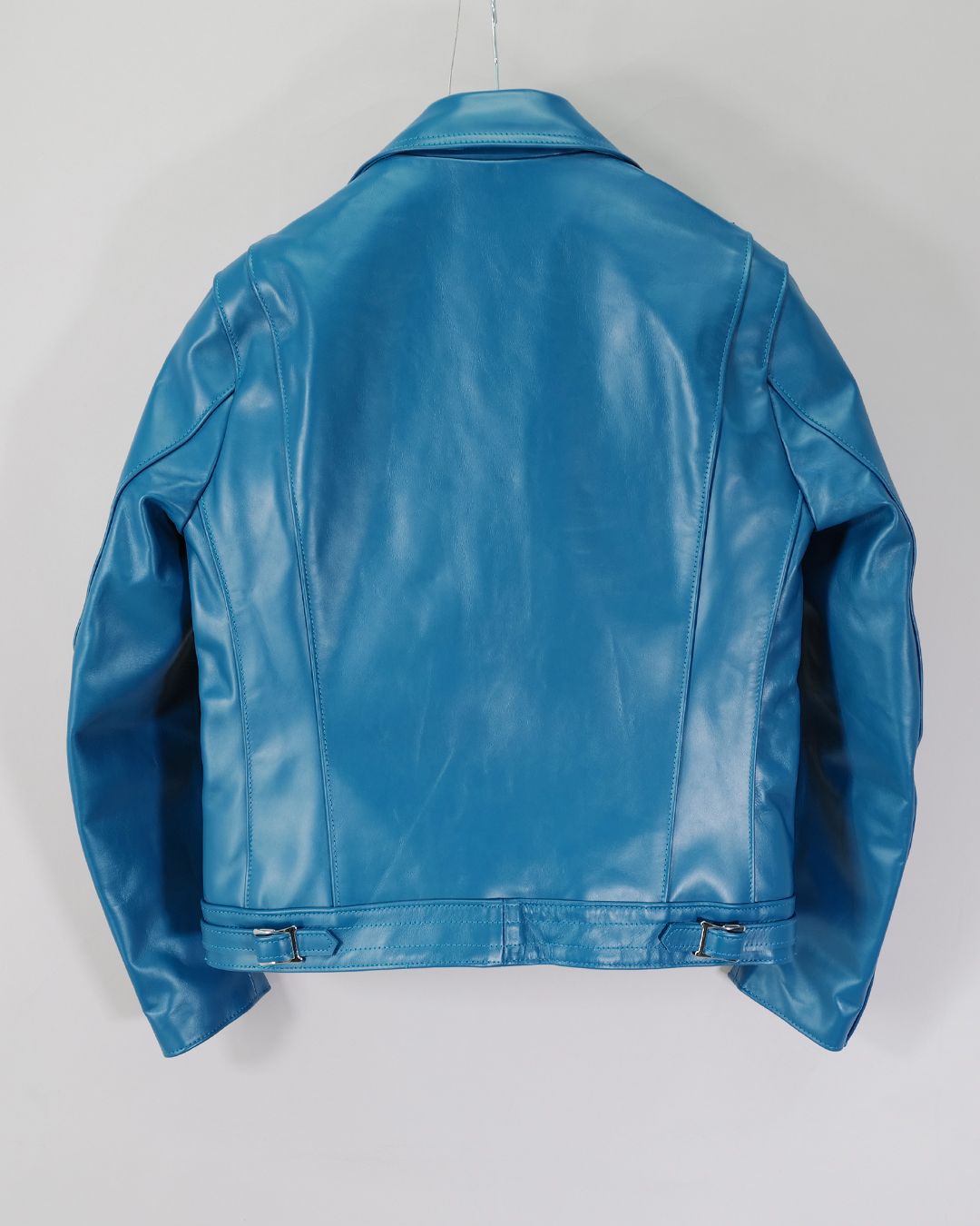 Cyclone -サイクロン- 【Slim-Fit】   (ホースレザー / 裏地:タータンチェック/) VintageTurquoise