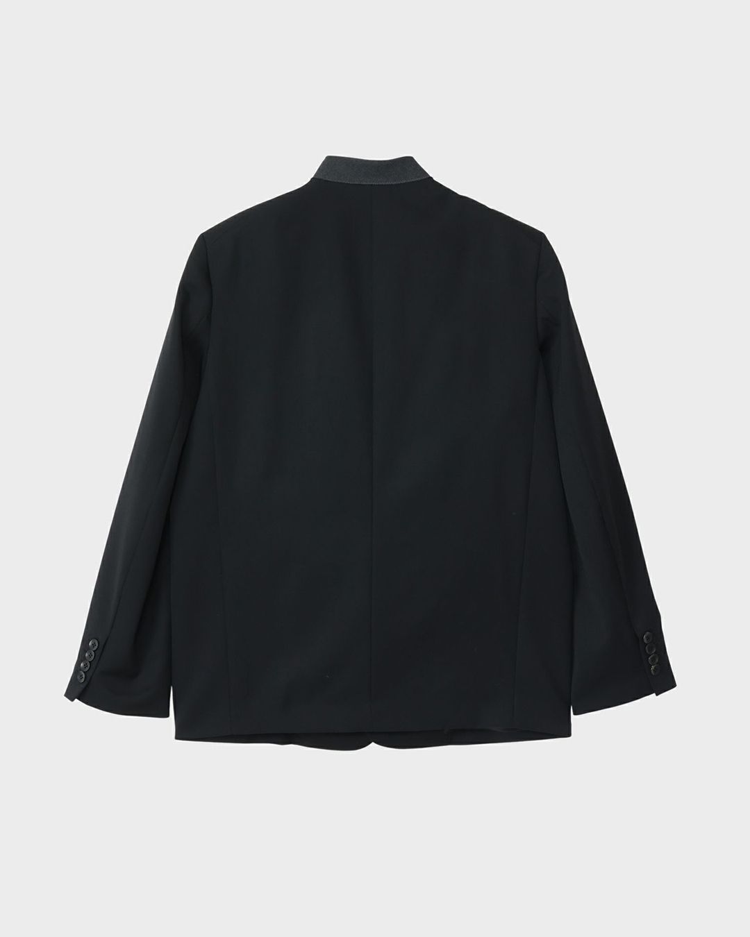 NO COLLAR JACKET Black