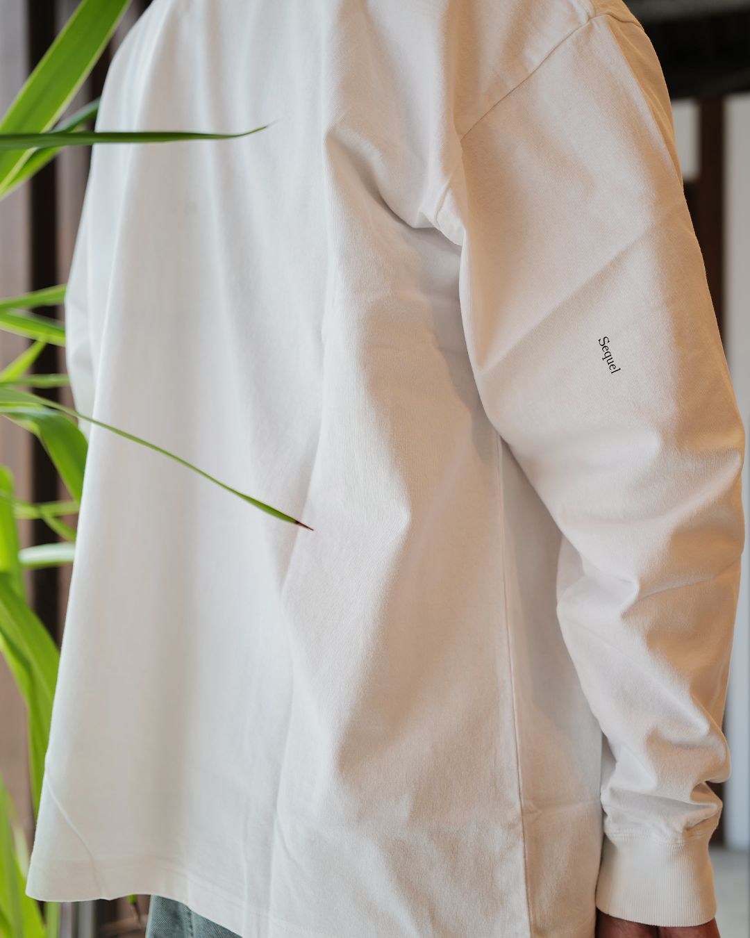 ONG SLEEVE T-SHIRT [WHITE]