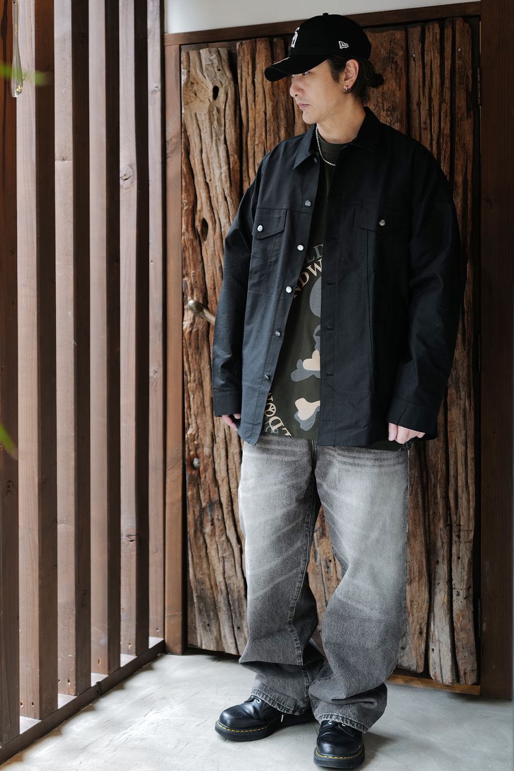 【Basketcase】 BAGGY DENIM