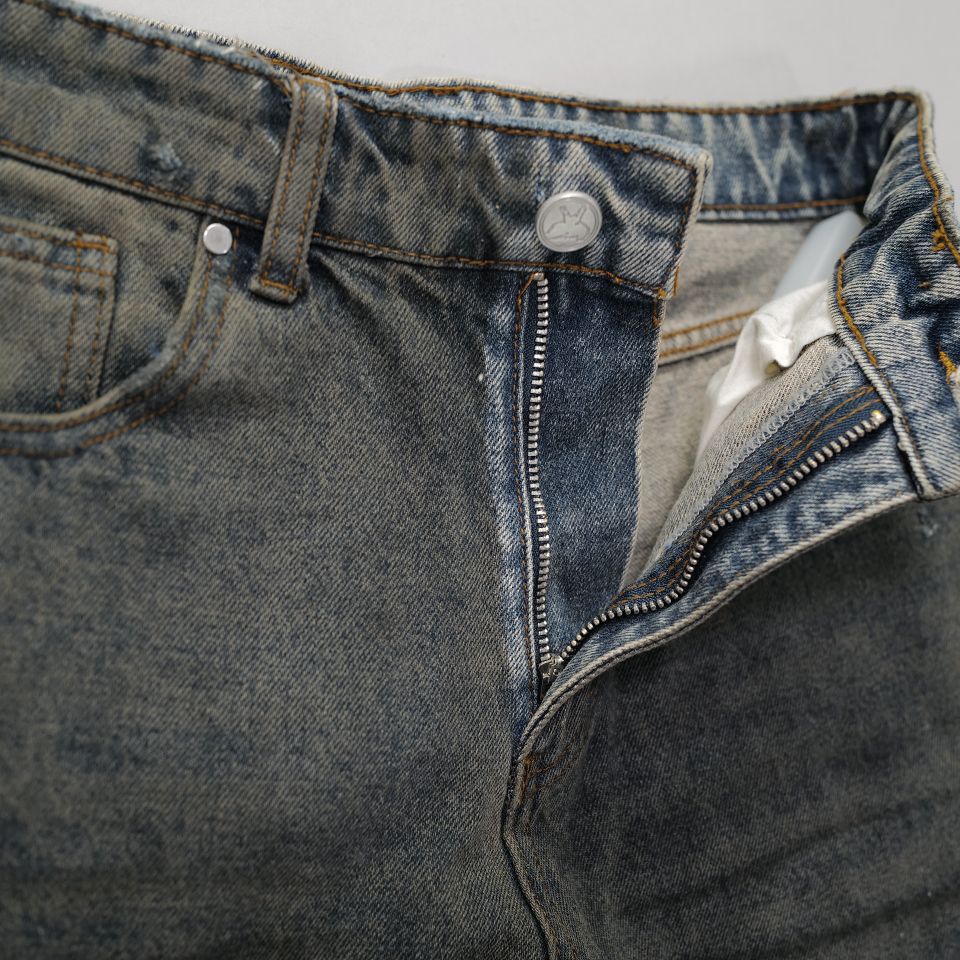 Basketcase - LAX BAGGY DENIM, junkyard wash | River Basketcase - LAX BAGGY DENIM, junkyard wash | River