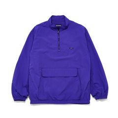 【LAST1 XL】GX-A24-JK-01  HALF ZIP TRACK JACKET   PURPLE