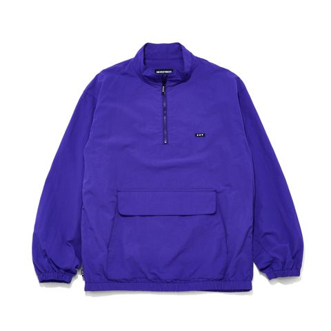 【LAST1 XL】GX-A24-JK-01  HALF ZIP TRACK JACKET   PURPLE