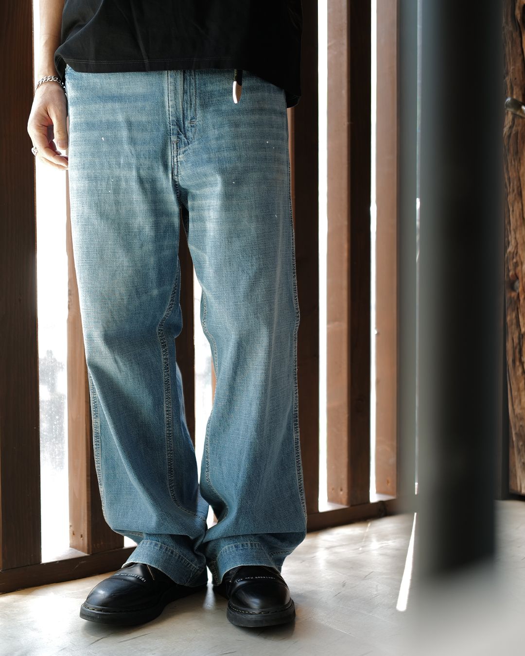 ワイドレッグジーンズ