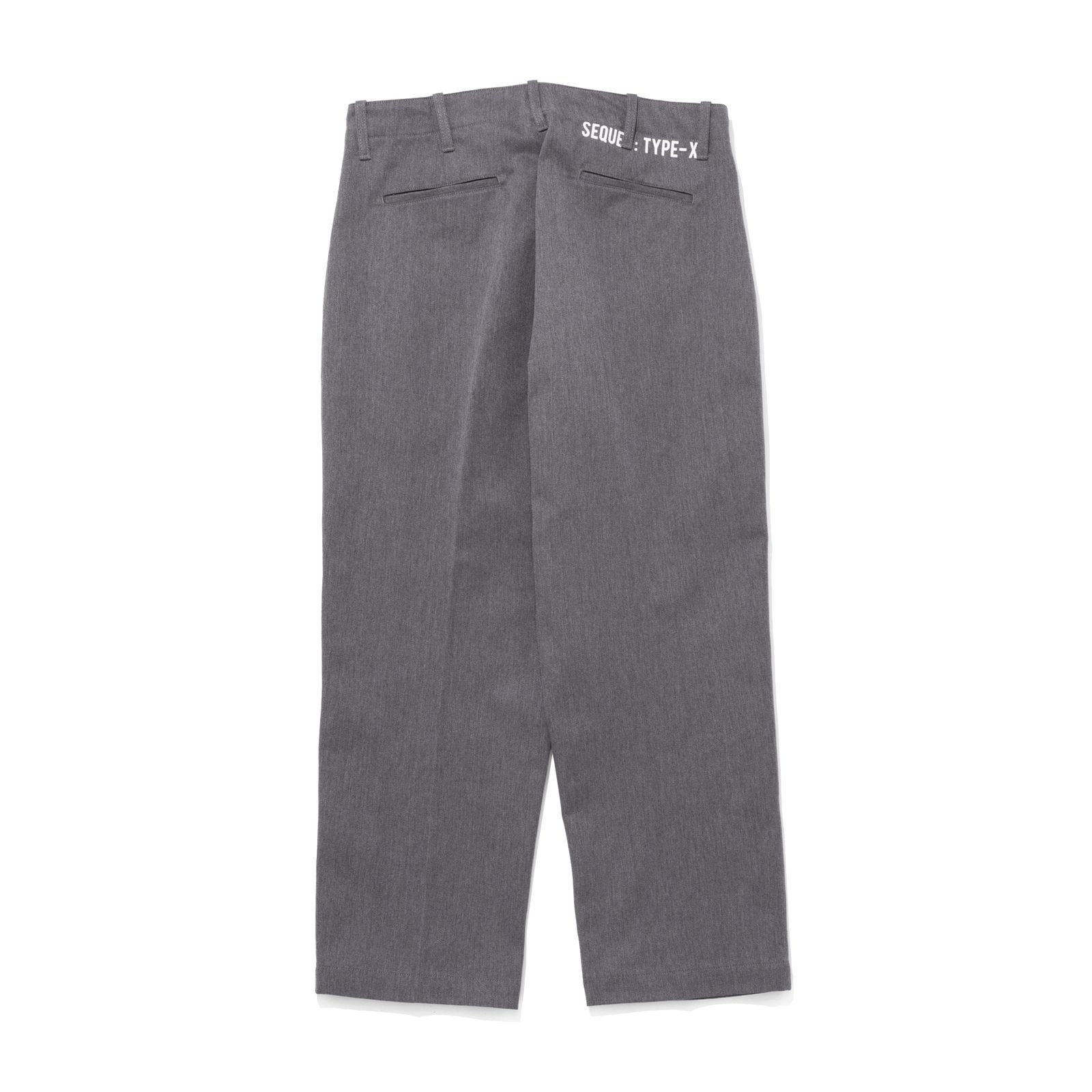 SEQUEL - 【Last1 S】SQ-23SS-PT-01 CHINO PANTS (TYPE-XF) BLACK | River